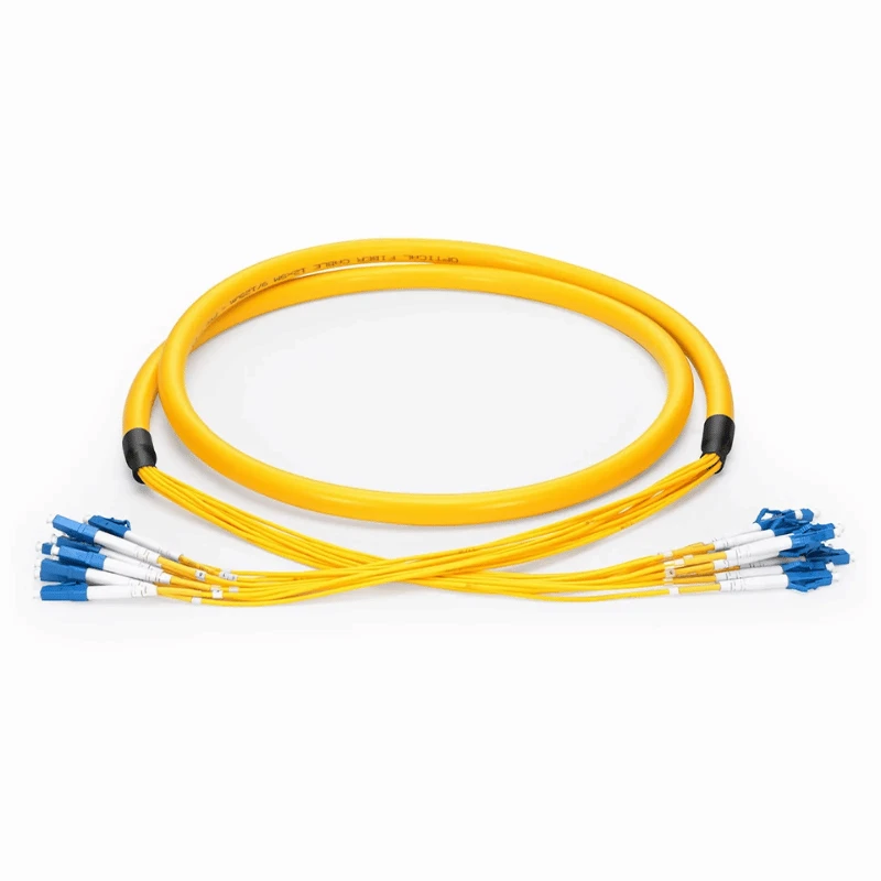 MPO Biex LC Single Mode Fiber Cable